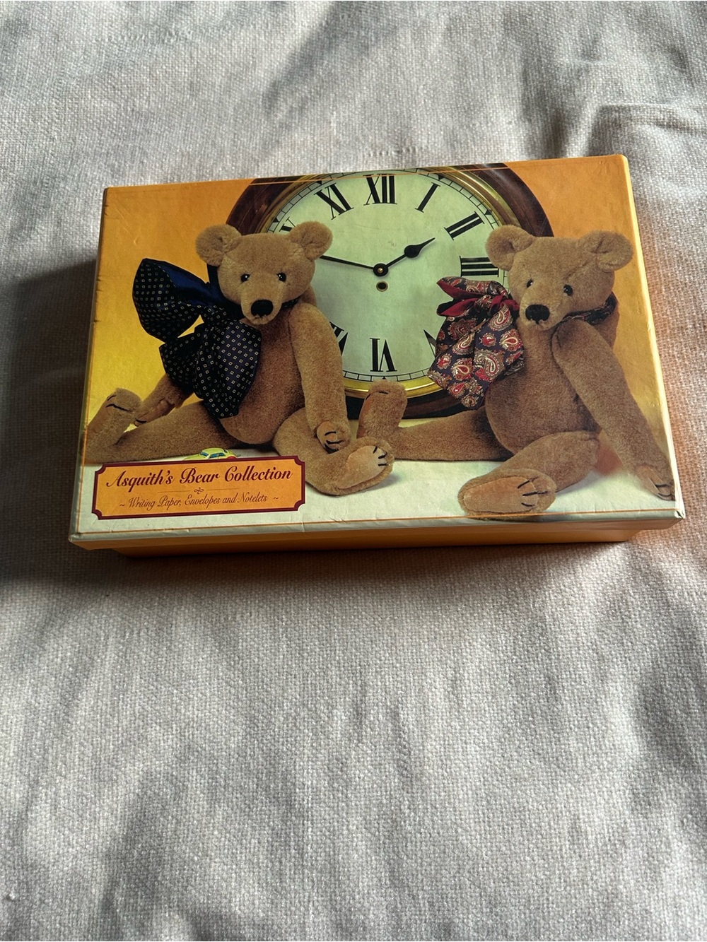 Vintage Teddy Bear Stationary set